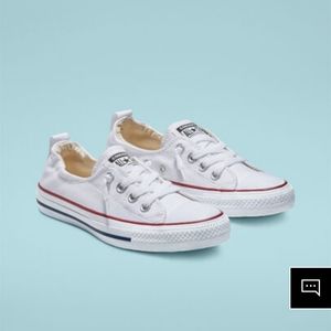 White slipon converse